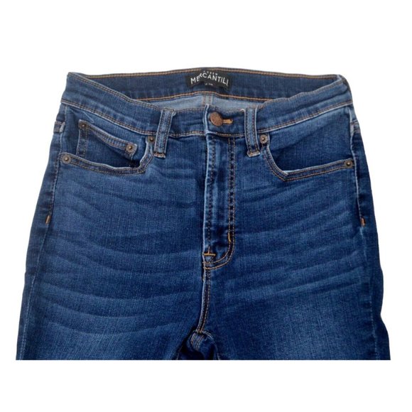 J.CREW MERCANITLE Women's Skinny Ankle Jeans Stretch SIZE 27 Dark Wash - Picture 3 of 5